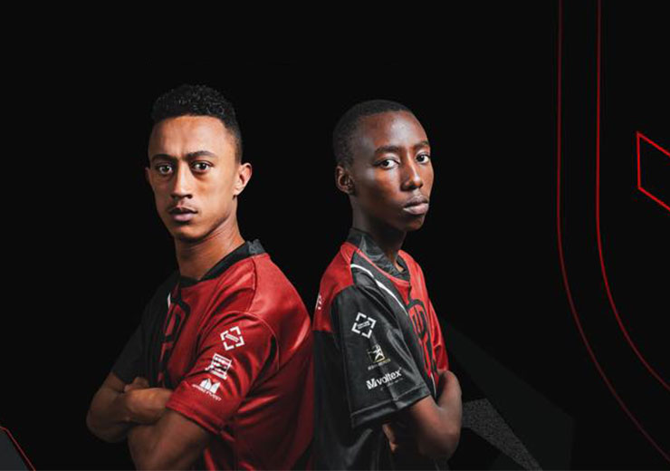 Julio ‘Beast’ Bianchi and Thabo ‘Yvng Savage’ Moloi